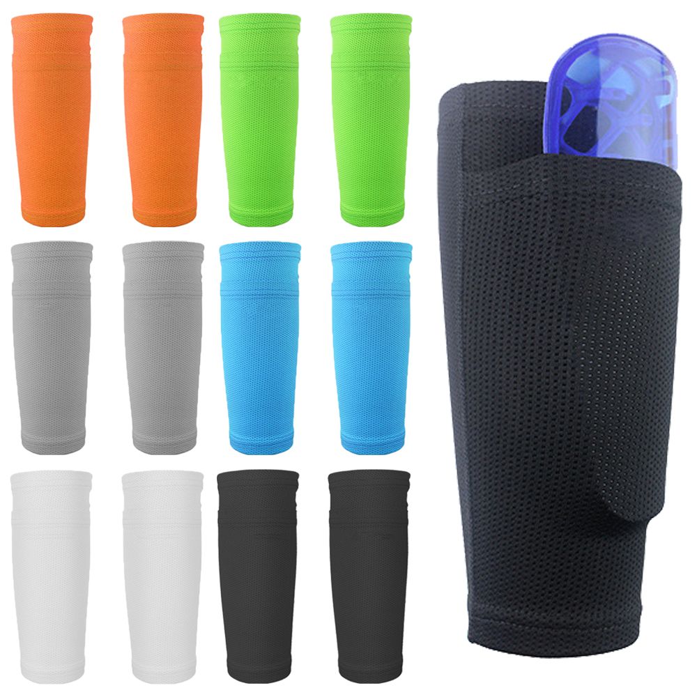 Compression Sleeve Calf - Pemegang tulang kering sepak bola nilon