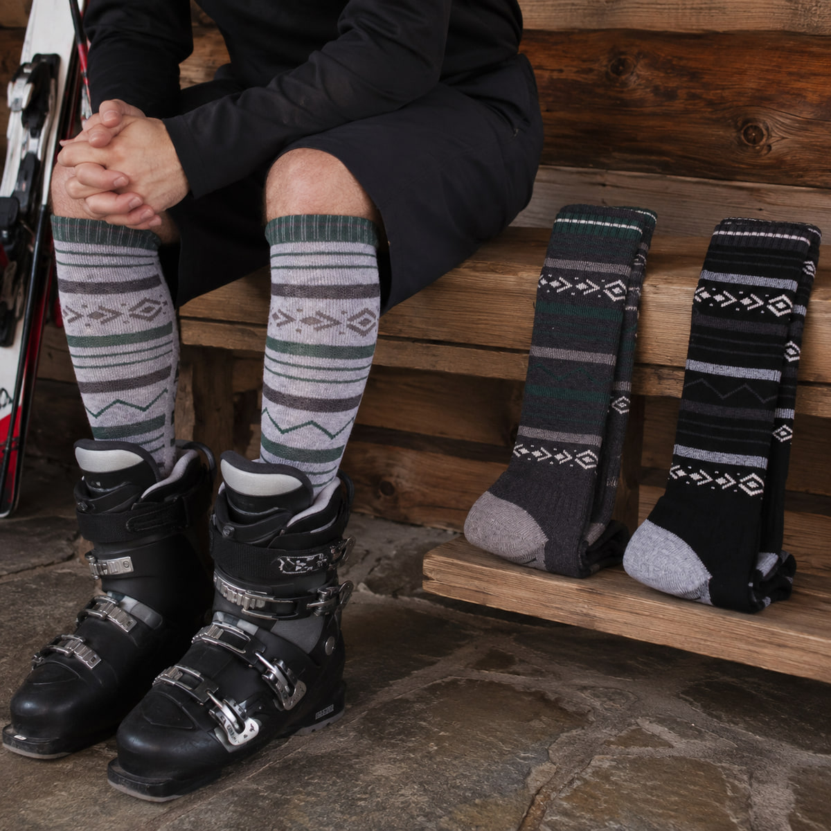 Thermal Sock Winter - Kaus Kaki Ski Setinggi Lutut dari