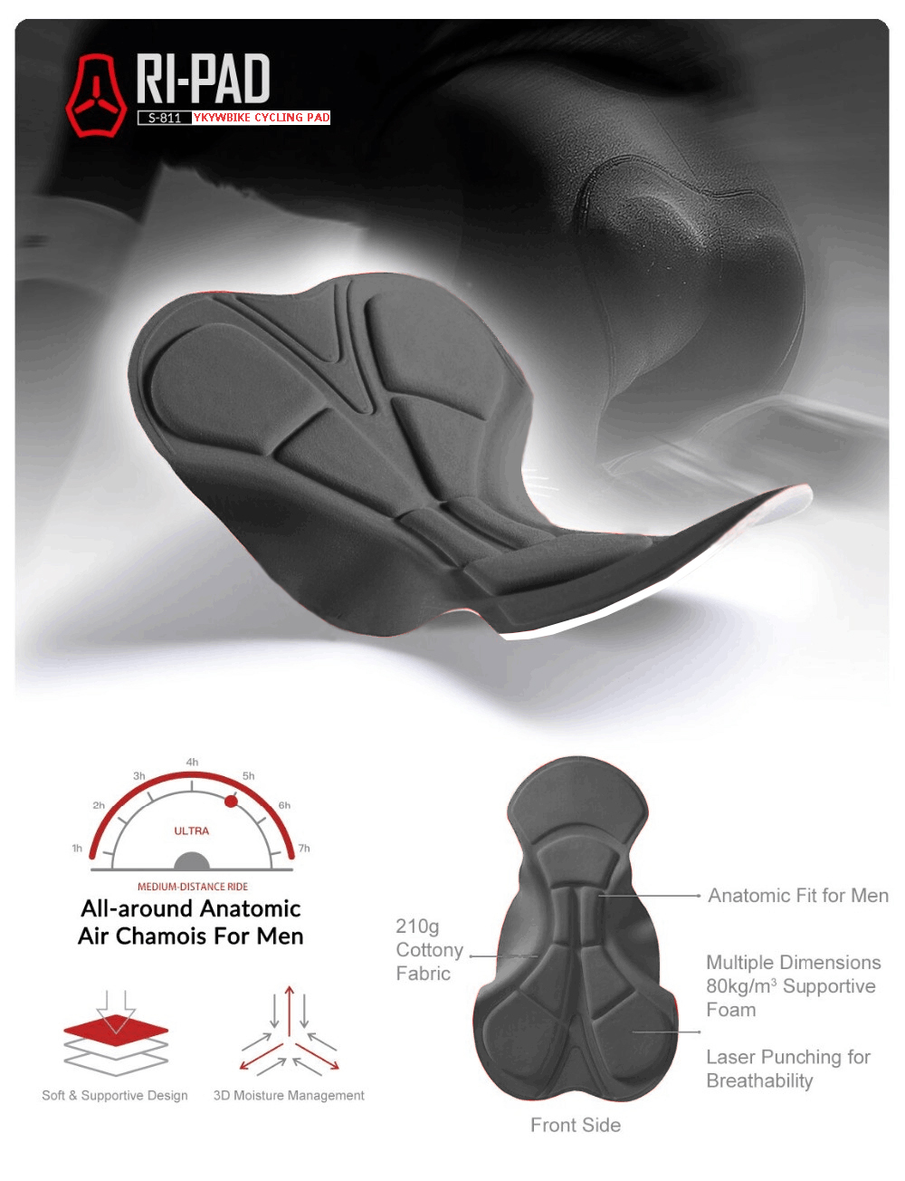 YKYWBIKE Setelan Celana Pendek - Compression Sleeve Calf ulasan dan harga