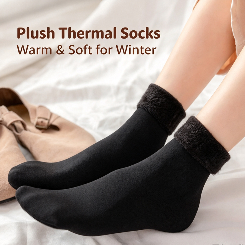 1/2/5/10 Pasang Kaus Kaki Pend - Thermal Sock Winter ulasan dan harga
