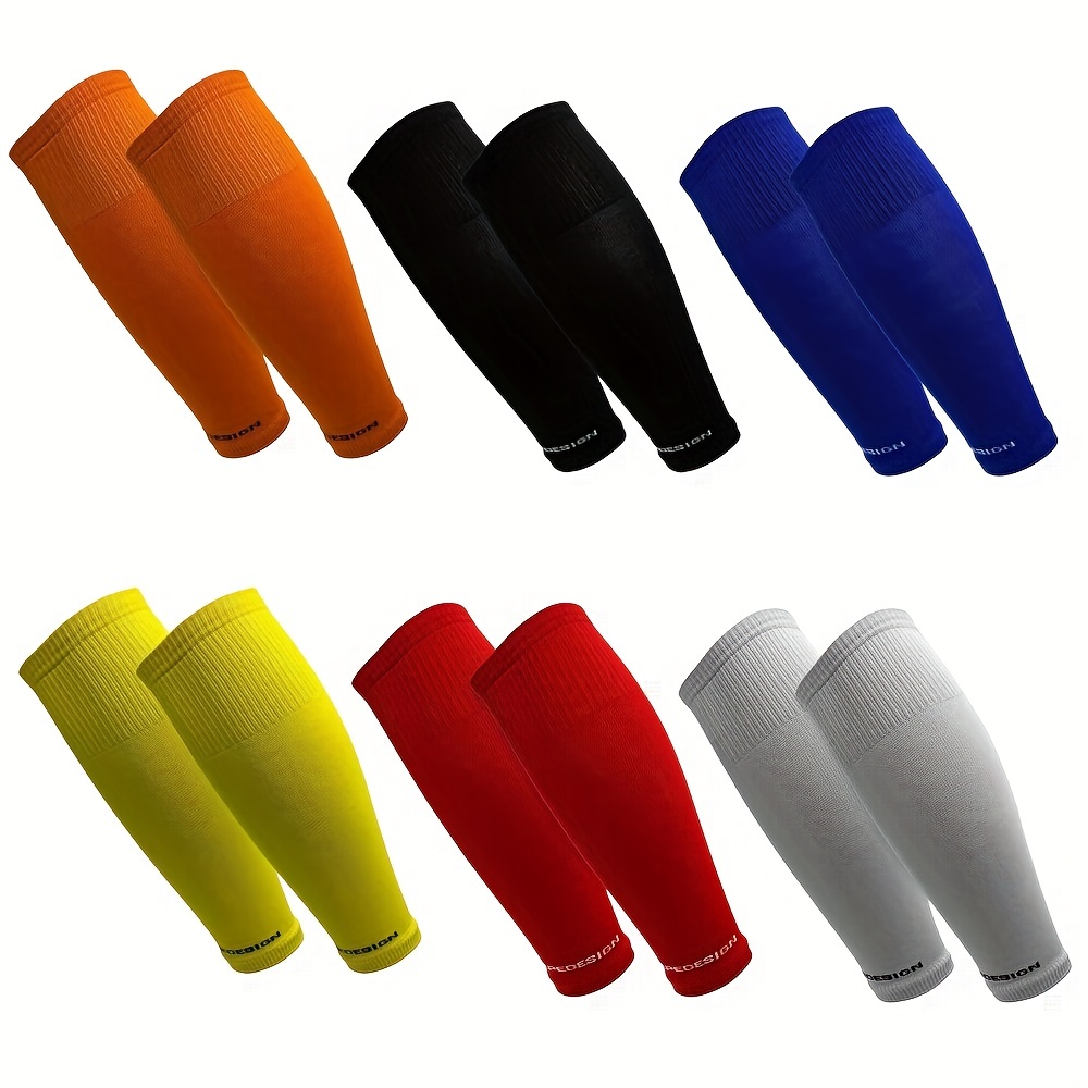1 pasang kaus kaki sepak bola  - Compression Sleeve Calf ulasan dan harga