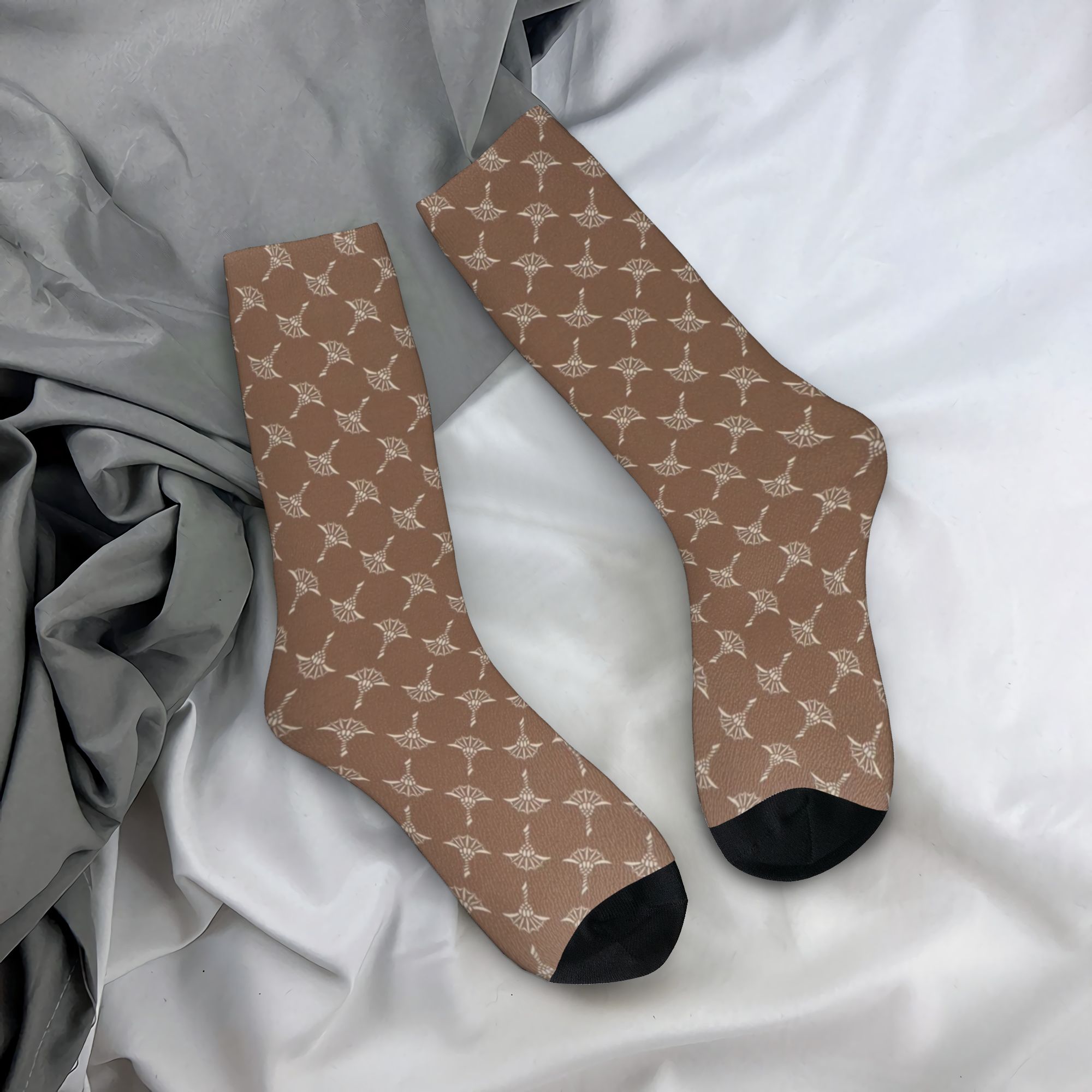 Kaos Kaki Pria Wanita Motif J- - Dress Sock Men ulasan dan harga