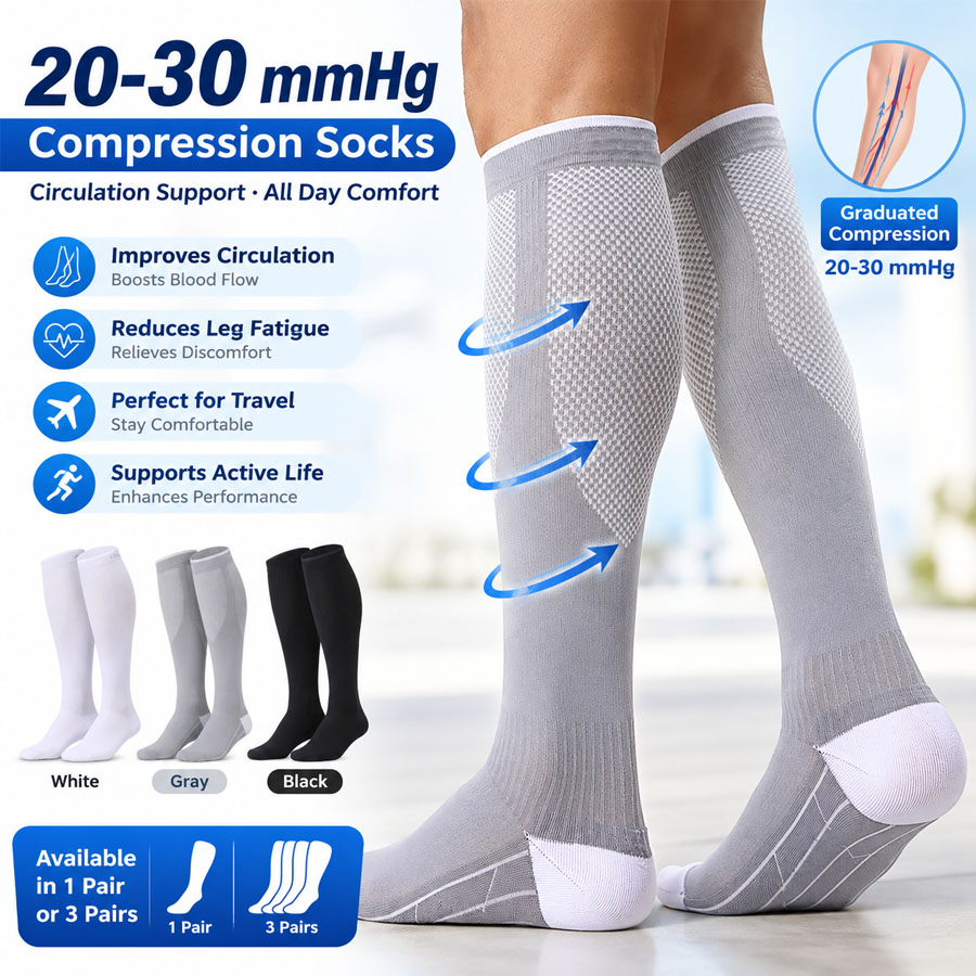 3/1 Pasang Kaus Kaki Kompresi  - Compression Sleeve Calf ulasan dan harga