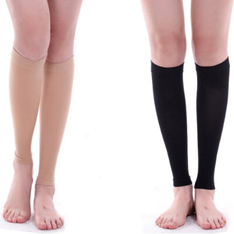 2pcs/lot Stoking Elastis Setin - Compression Sleeve Calf ulasan dan harga