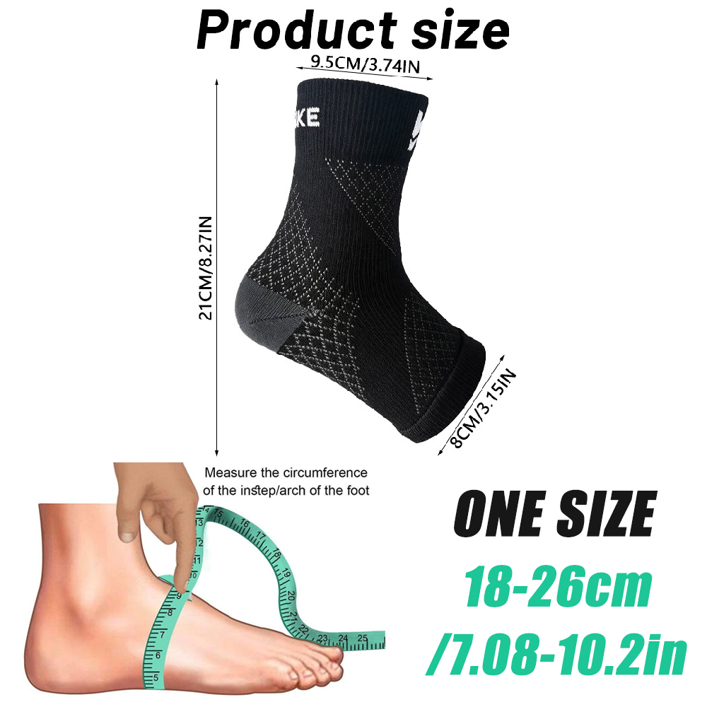 1 Pasang Kaus Kaki Kompresi Pe - Ankle Brace Sock ulasan dan harga